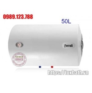 Bình nóng lạnh gián tiếp Ferroli Aqua store E - 50 lít, ngang