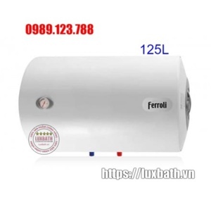 Bình nóng lạnh gián tiếp Ferroli Aqua store E - 125 lít, ngang