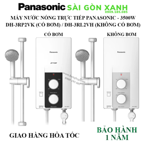 Máy nước nóng trực tiếp Panasonic DH-3RP2VK - 3500W