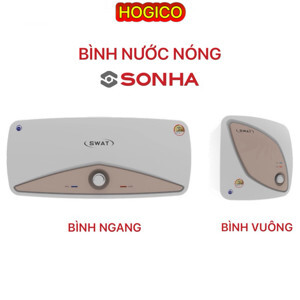 Bình nóng lạnh Sơn Hà SWAT Vuông 30L