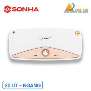 Bình nóng lạnh Sơn Hà SWAT Ngang 20L