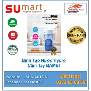 Bình tạo nước Hydro cầm tay Bambi