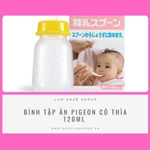 Bình tập ăn nhỏ Pigeon 120ml