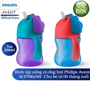 Bình tập uống cho bé Avent SCF796-00