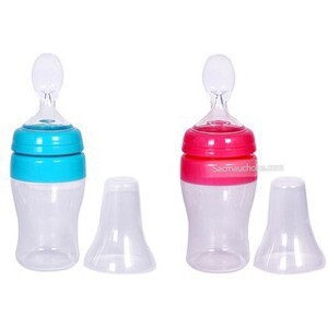 Bình thìa 100% silicone Farlin TOP-193A