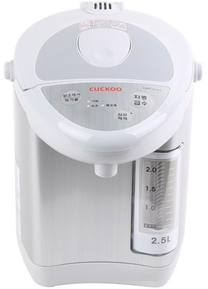 Bình thủy điện Cuckoo CWP253G (CWP-253G) -  2.5 lít, 750W