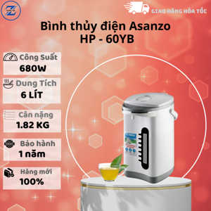 Bình thủy điện Asanzo HP-60YB