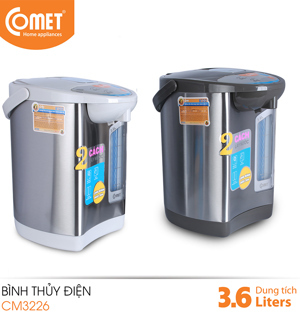 Bình thủy điện Comet CM3226 - 3.6 lít