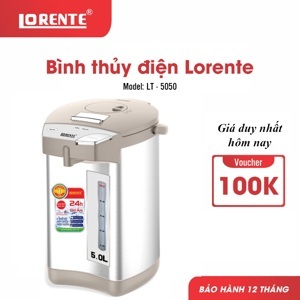 Bình thủy điện Lorente LT-5050 5lít