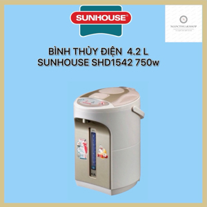 Bình thủy điện Sunhouse SH1542 - 4.2 lít, 750W