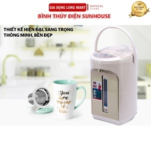 Bình thủy điện Sunhouse SH1542 - 4.2 lít, 750W