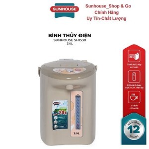 Bình thủy điện Sunhouse SHD1530 - 3L