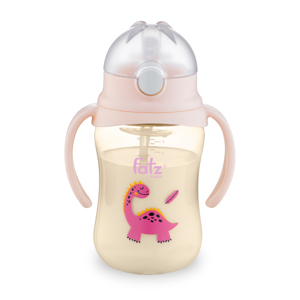 Bình tritan bật hút 2 tay cầm với phao 360 độ 250MLFatzbaby FB0250NX