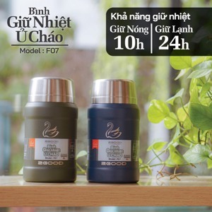 BÌNH Ủ cháo inox 2good 800ml Tiện dụng