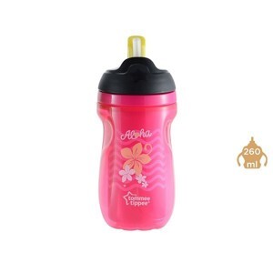 Bình uống nước giữ nhiệt có ống hút cho bé Tommee Tippee Insulated - 260ml, từ 12 tháng