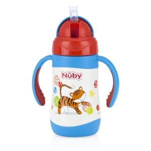 Bình uống nước giữ nhiệt Nuby ống hút 360 độ 280ml