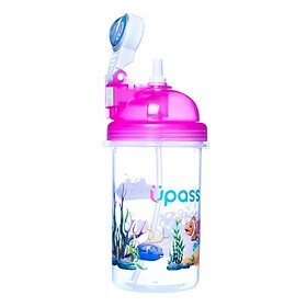 Bình Uống Nước Nắp Bật Có Ống Hút Upass UP0820Y