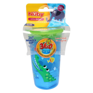 Bình uống nước Nuby Clik-it 300ml