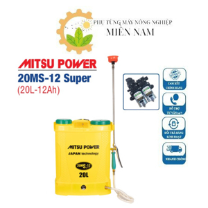 Bình xịt điện Mitsu Power 20MS-12 Super - 20L