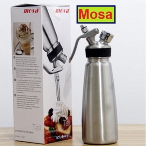 Bình xịt kem tươi Mosa Inox 1l