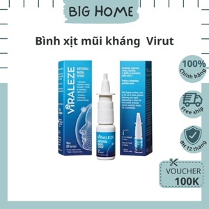 Bình xịt mũi kháng virus Viraleze 10Ml