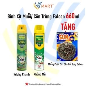 Bình xịt muỗi Falcon 600ml