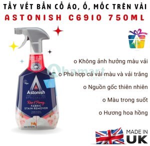 Bình xịt tẩy cổ áo Astonish C6910 (750ml)