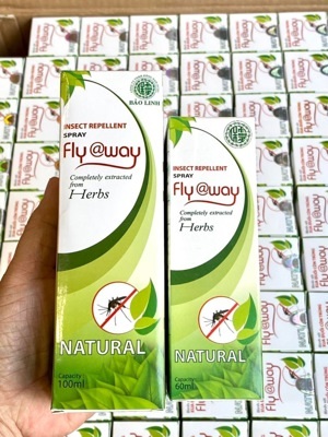 Bình xịt xua đuổi muỗi, côn trùng FlyAway 100ml