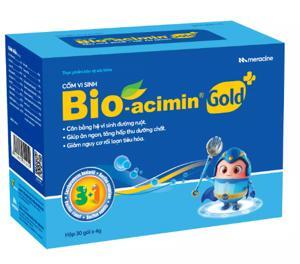 Bio-Acimin Gold + giúp cân bằng hệ vi sinh, giảm rối loạn tiêu hóa (30 gói x 4g/hộp)