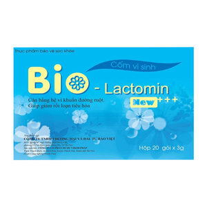 Bio-Lactomin New Bảo Việt 20 gói x 3g - Men vi sinh tiêu hóa