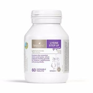 Bioisland Lysine tăng chiều cao cho bé - 60 viên