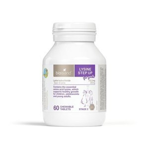 Bioisland Lysine tăng chiều cao cho bé - 60 viên