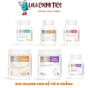 Bioisland Lysine tăng chiều cao cho bé - 60 viên