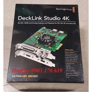 Blackmagic Decklink Studio 4K