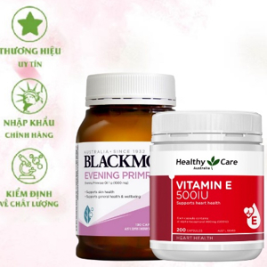 Thuốc bổ tim gan thận Blackmores Natural E 500IU 150 Viên