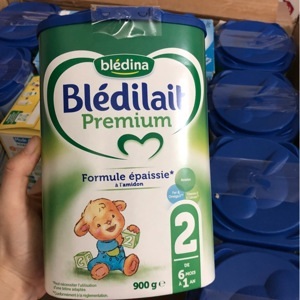 Sữa bột Bledilait Premium 2 - 900g  (dành cho trẻ từ 6- 12 tháng)