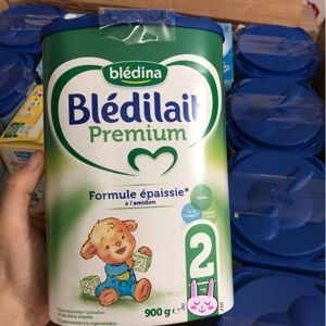 Sữa bột Bledilait Premium 2 - 900g  (dành cho trẻ từ 6- 12 tháng)