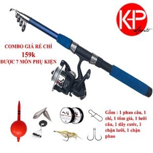 Bộ 1 cần câu và 1 máy KHP 2M7