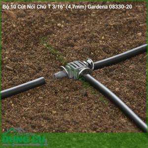 Bộ 10 cút nối chữ T 3/16 Gardena 08330-20