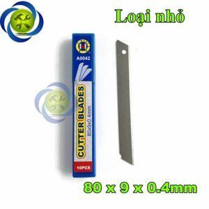 Bộ 10 lưỡi dao đa năng C-Mart A0042