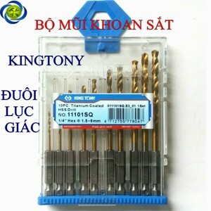 Bộ 10 mũi khoan Kingtony 11101SQ