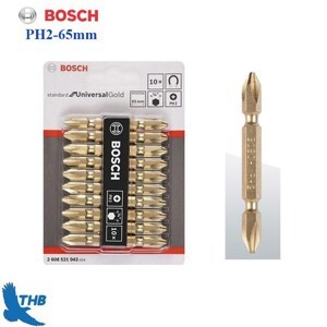 Bộ 10 mũi vặn vít Bosch 2608521042