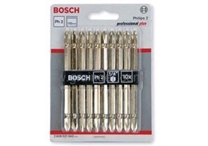 Bộ 10 mũi vặn vít Bosch 2608521043