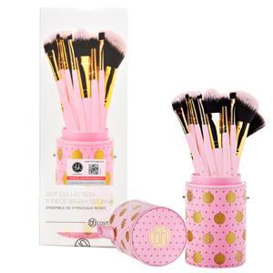 Bộ 11 Cọ BH Cosmetics Dot Collection 11 Piece Brush Set White