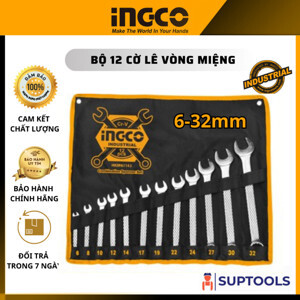 Bộ 12 cờ lê vòng miệng Ingco HKSPA1143