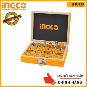 Bộ 12 mũi phay gỗ Ingco AKRT12141