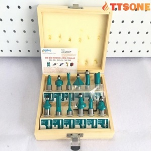 Bộ 12 mũi phay gỗ Total TACSR0102121