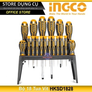 Bộ 18 tua vít Ingco HKSD1828