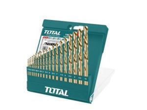 Bộ 19 mũi khoan kim loại HSS Total TACSD0195