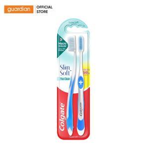 Bộ 2 bàn chải đánh răng Colgate SlimSoft Flex Clean